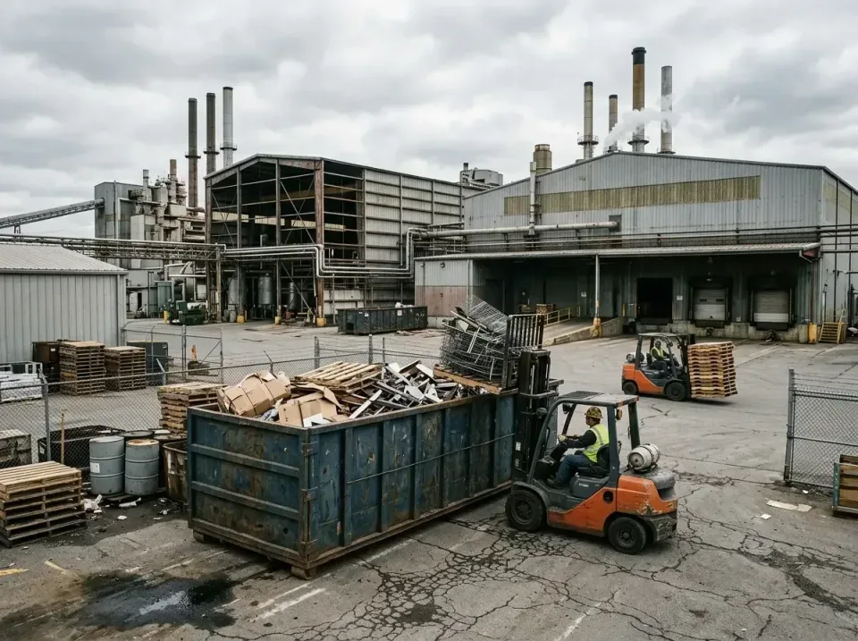 industrial-factory-scrap-conta-003 — frequently asked questions, Cheap Roll-off Dumpster Rentals in De Pere, WI